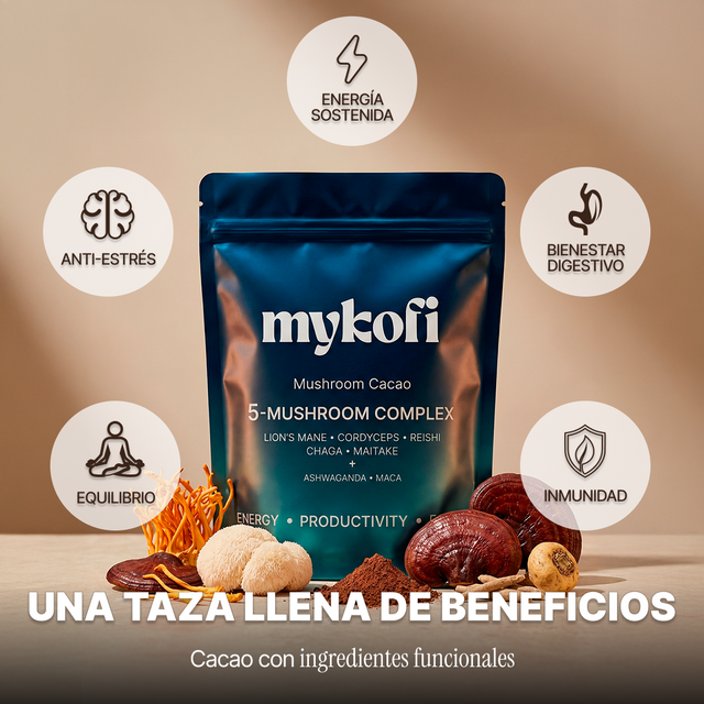 Cacao con Hongos Funcionales